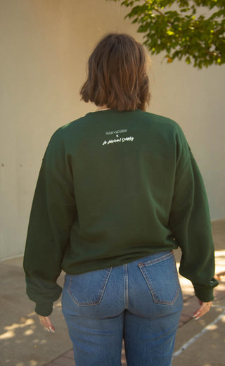 friday + saturday x jo johnson overby: well read sweatshirt
