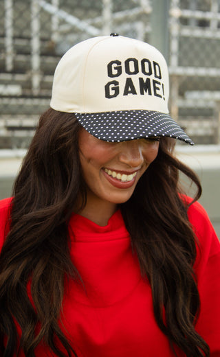 charlie southern: good game polka dot trucker