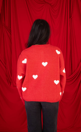 they want it all cardigan - heart