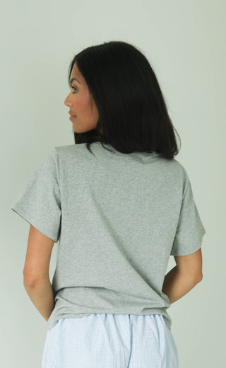 core basic tee - heather grey