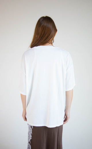 daydreamer: solid os tee - vintage white