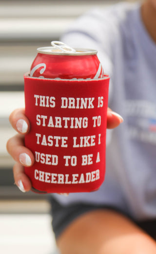charlie southern: used to be cheerleader drink sleeve