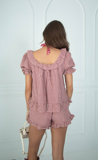 not afraid gingham set