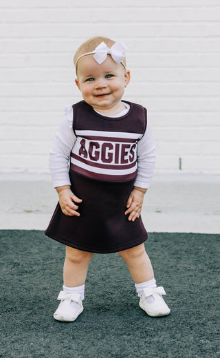 texas a&m cheer dress