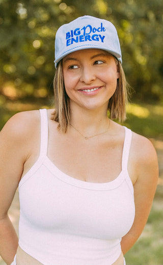 jo johnson: big dock energy trucker hat