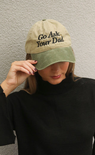 friday + saturday: go ask your dad hat