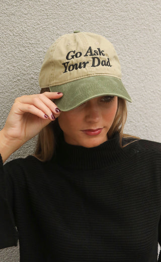 friday + saturday: go ask your dad hat