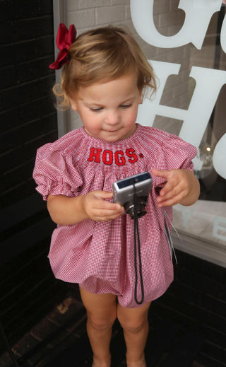 arkansas razorback smocked red bubble