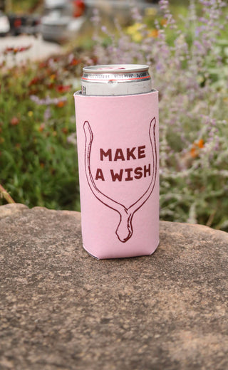 friday + saturday: make a wish slim drink sleeve