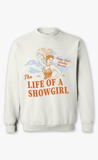 friday + saturday: showgirl sweatshirt