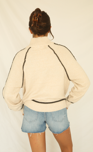 z supply: alps half zip sweater