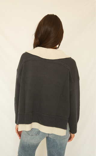 double take vneck sweater