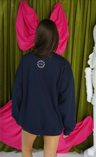 charlie southern: merry christmas teddy sweatshirt