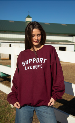 charlie southern: country music makes you live longer sweatshirt