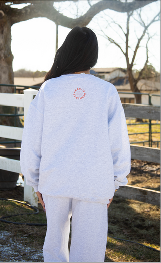 charlie southern: rodeo forever sweatshirt - grey