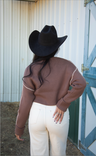 not how you hoped cropped sweater