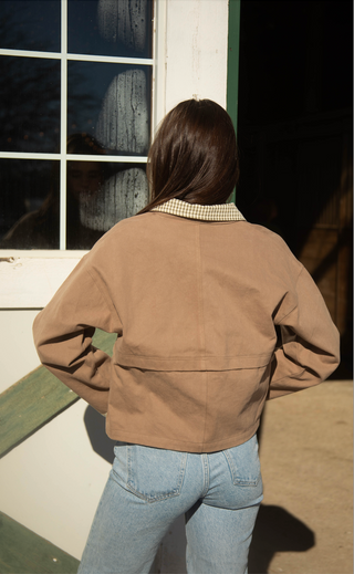 cross check barn jacket