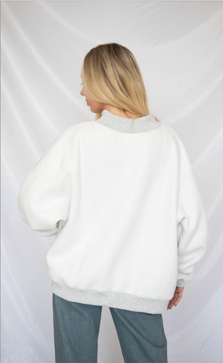 arkansas reversible mock neck sweatshirt - camo