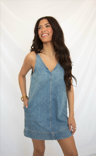 pistola pixie denim dress PISTOLA - Pixie Denim Dress