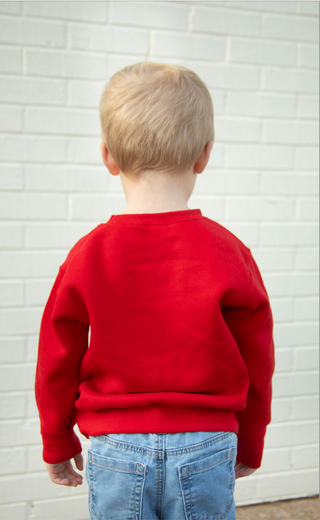 charlie southern: hot dog i love the hogs toddler sweatshirt