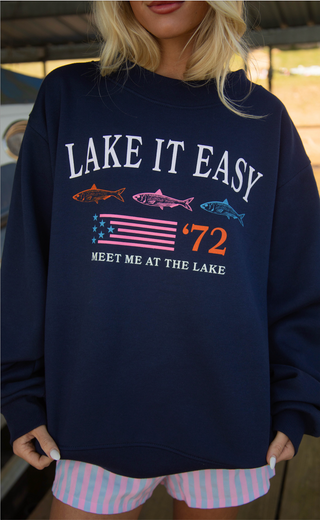 charlie southern: lake it easy mockneck