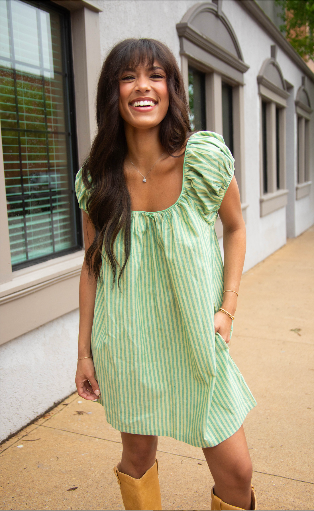 summer candy striped babydoll dress summer candy striped babydoll dress