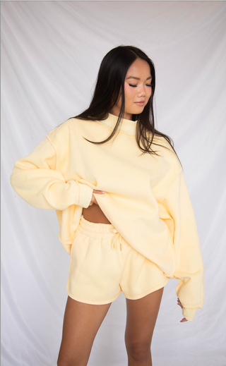 gotta have it mockneck set - butter yellow