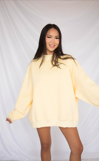 gotta have it mockneck set - butter yellow