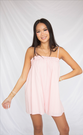 daylight striped romper