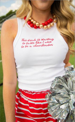 charlie southern: used to be a cheerleader tank
