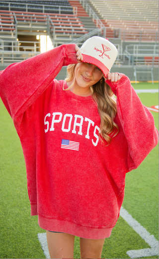 friday + saturday: tailgate water polka dot trucker
