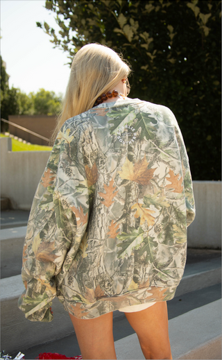 charlie southern: fayetteville camo sweatshirt