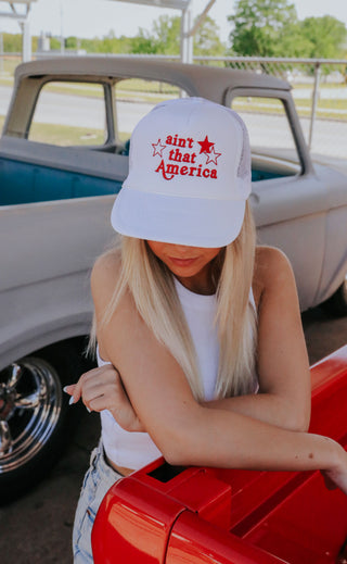 charlie southern: ain't that america trucker hat