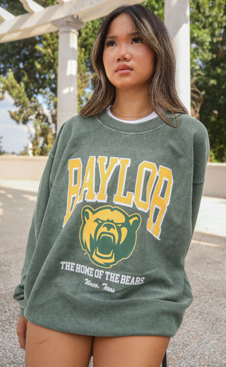 charlie southern: baylor mascot corded sweatshirt