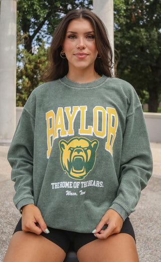 charlie southern: baylor mascot corded sweatshirt