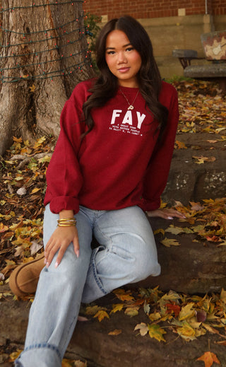 charlie southern: tiny fay sweatshirt