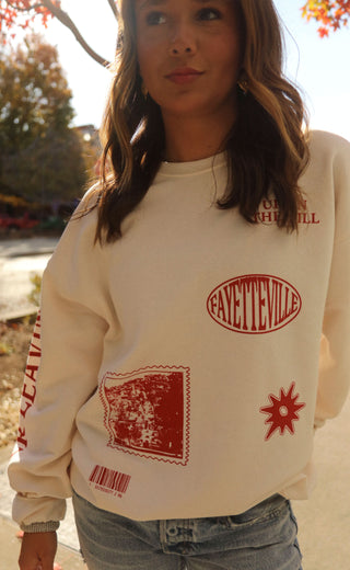 charlie southern: never leaving sweatshirt