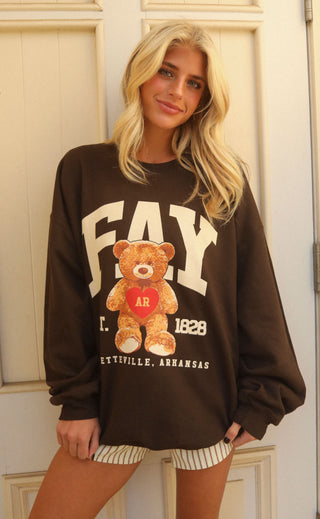 charlie southern: fay teddy sweatshirt