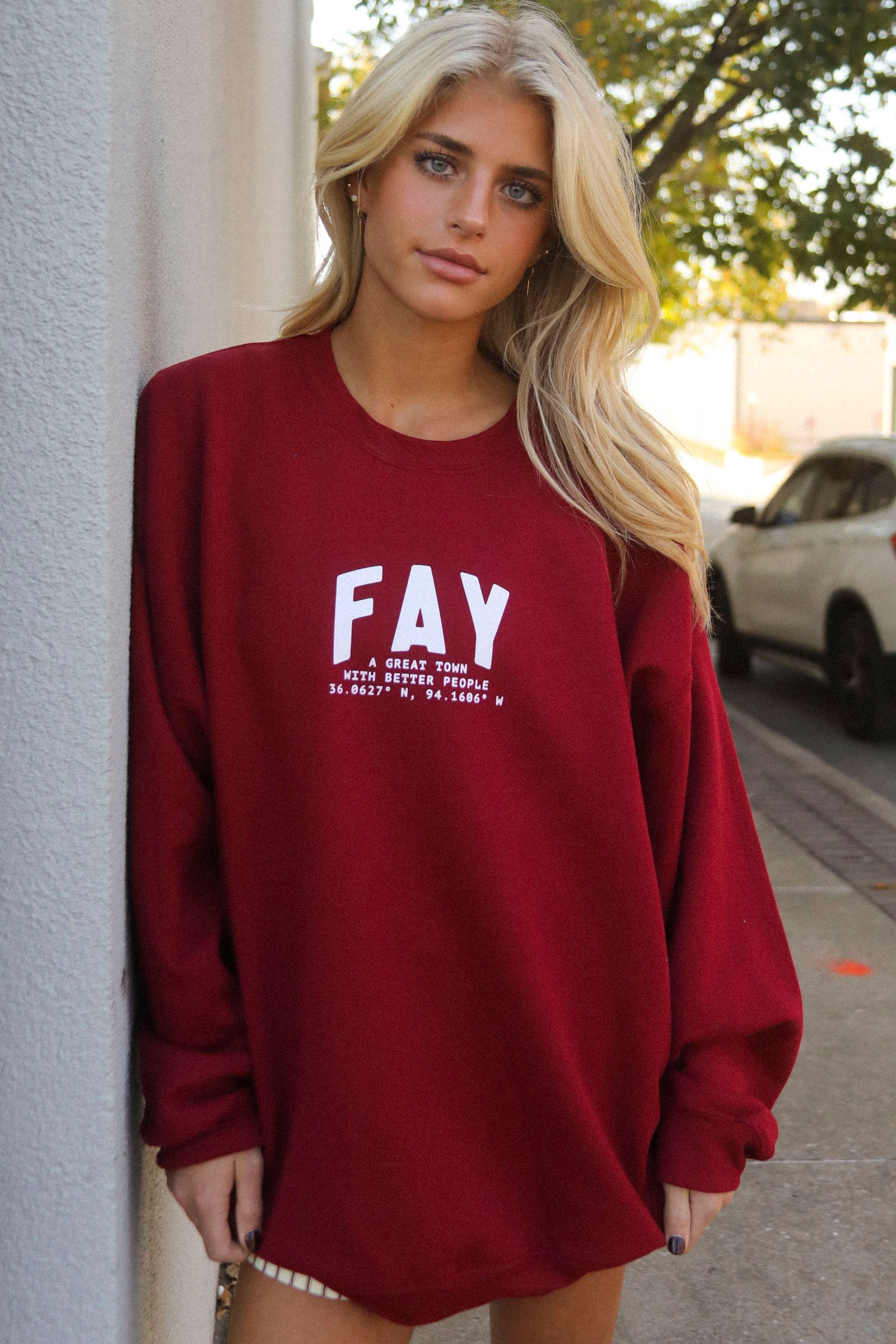 charlie southern: fay patches sweatshirt