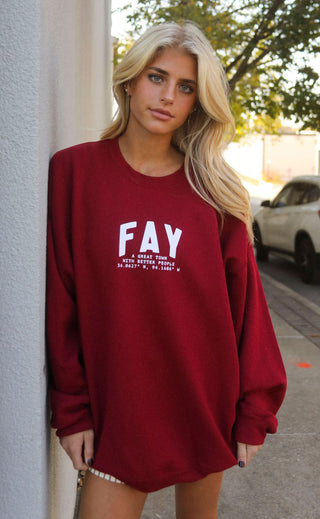 charlie southern: tiny fay sweatshirt