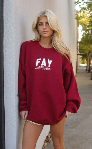 charlie southern: tiny fay sweatshirt