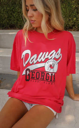 charlie southern: dawgs script t shirt