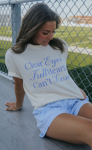 charlie southern: clear eyes t shirt