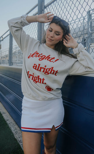 charlie southern: alright alright alright sweatshirt