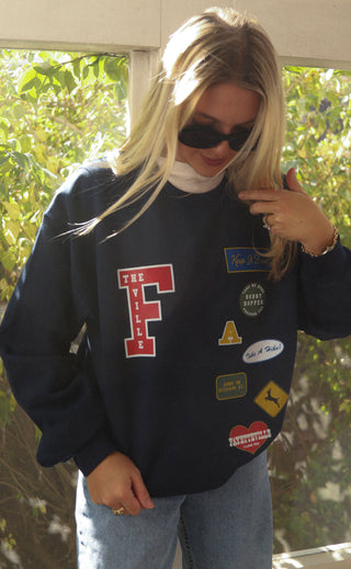 charlie southern: fay patches sweatshirt