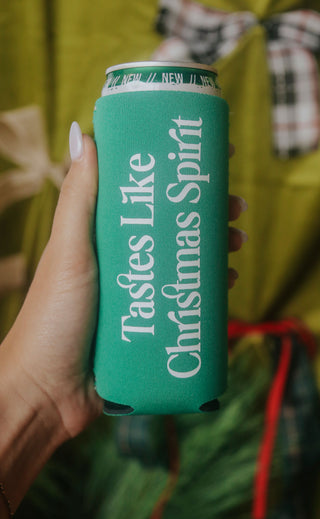 friday + saturday: tastes like christmas spirit drink sleeve