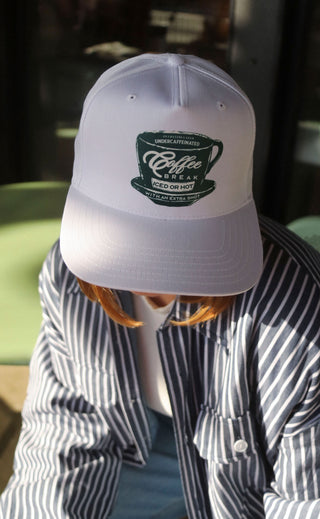 friday + saturday: coffee break trucker hat