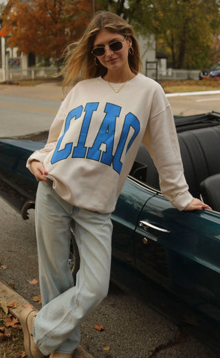 friday + saturday: ciao sweatshirt