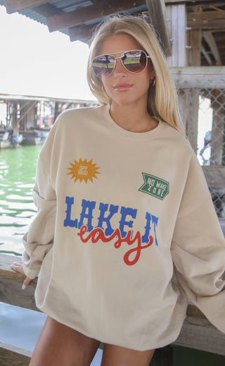 charlie southern: lake it easy sweatshirt