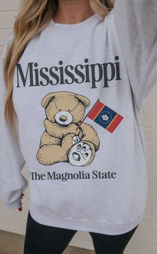 charlie southern: teddy state sweatshirt - mississippi